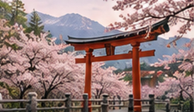 Krajobraz — Japonia